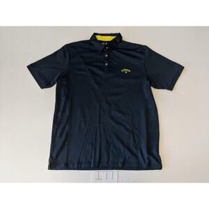 Callaway Opti-Dri Polo Shirt Size Large Blue -0422i77
